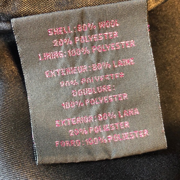 Betsey Johnson Wool Blend Double-breasted Coat - Picture 8 of 9